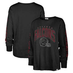 '47 Women's Tom Cat Lightweight Long Sleeve T-Shirt - Atlanta Falcons