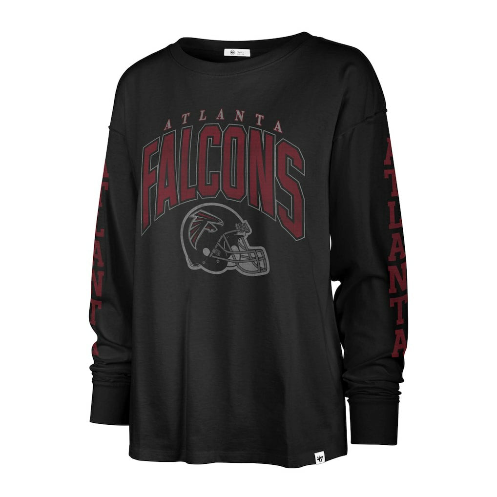 '47 Women's Tom Cat Lightweight Long Sleeve T-Shirt - Atlanta Falcons