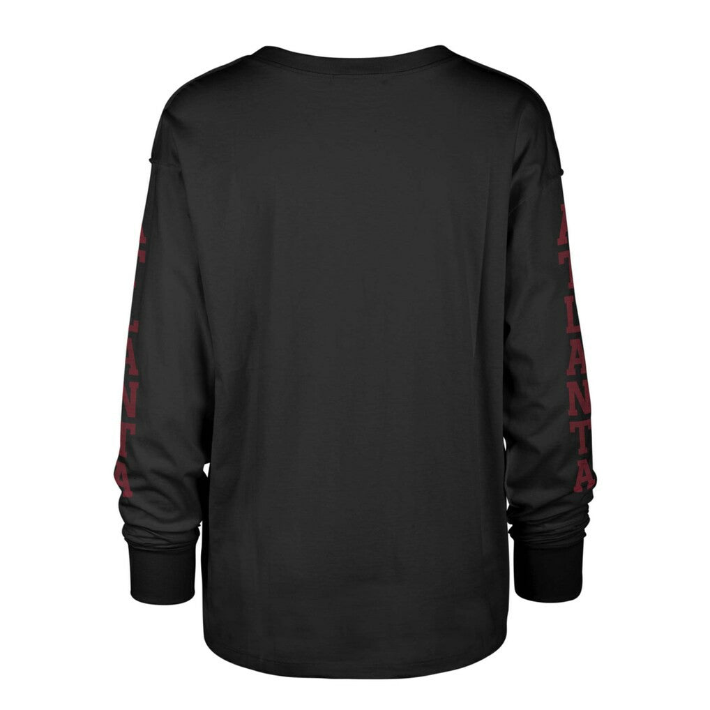 '47 Women's Tom Cat Lightweight Long Sleeve T-Shirt - Atlanta Falcons
