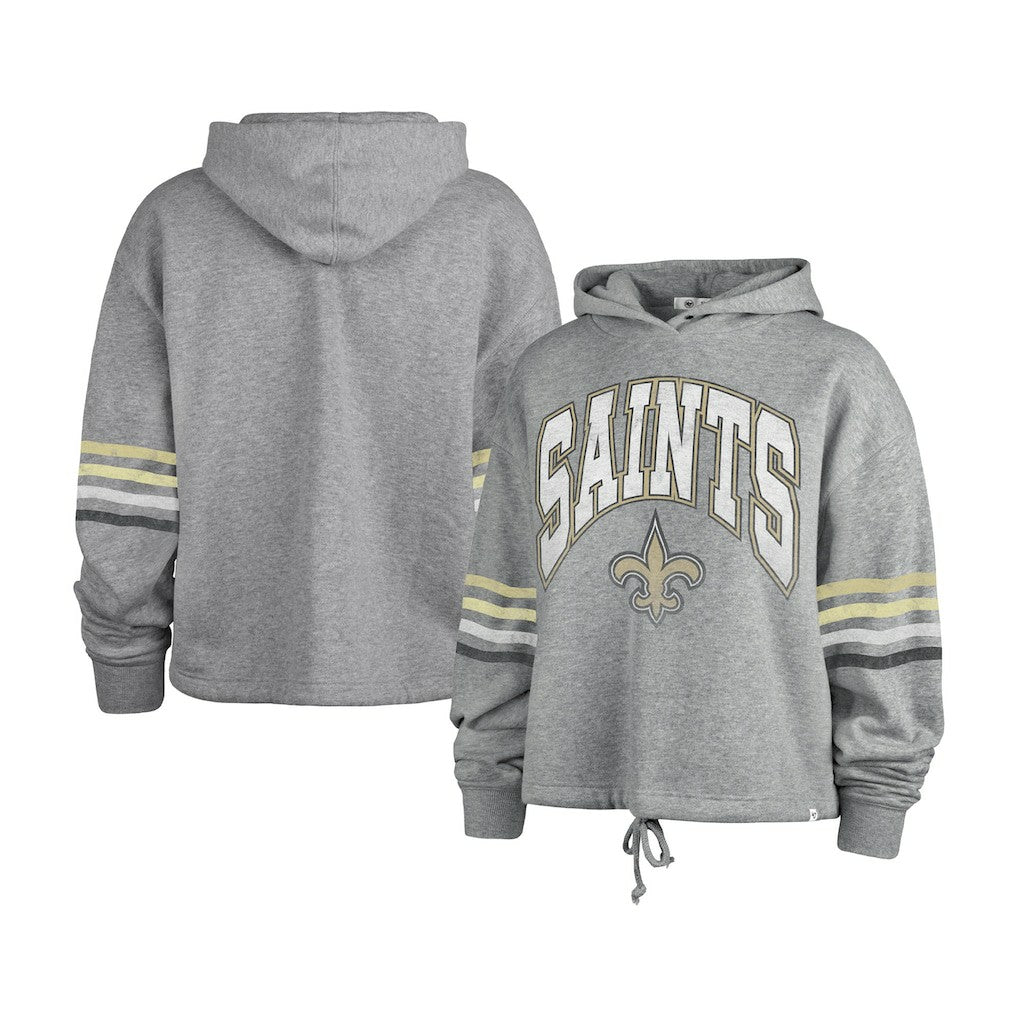 '47 Women's Upland Bennett Pullover Hoodie - New Orleans Saints