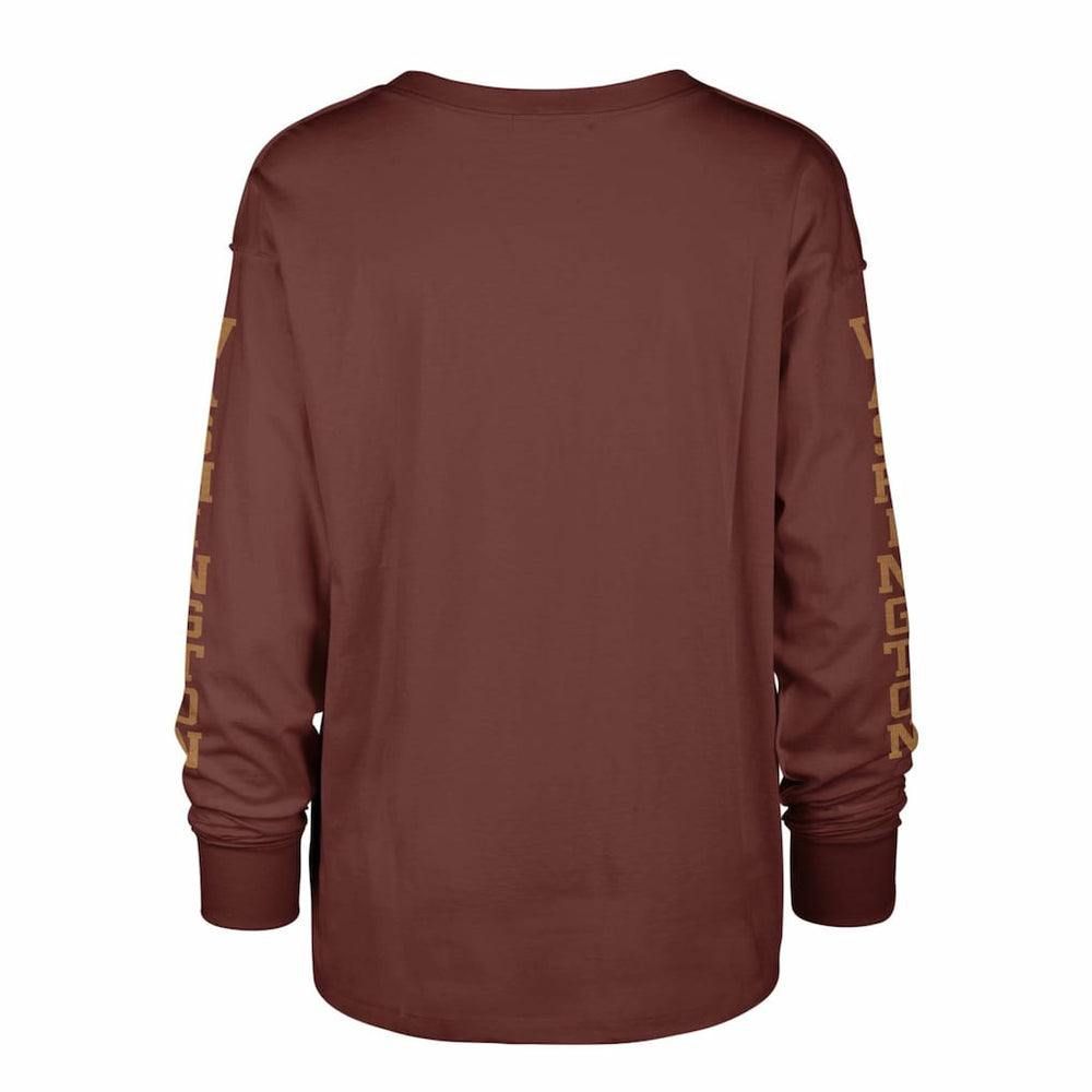 '47 Women's Tom Cat Lightweight Long Sleeve T-Shirt - Washington Commanders