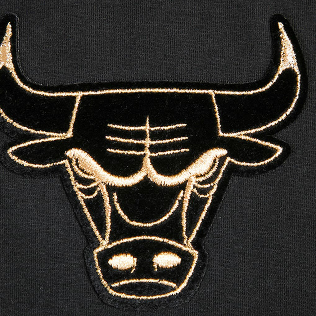 NBA Chicago Bulls Pro Standard Women's Holiday Glam Boxy T-Shirt sale