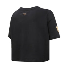 NBA Brooklyn Nets Pro Standard Women's Holiday Glam Boxy T-Shirt