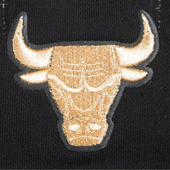 NBA Chicago Bulls Pro Standard Women's Glam Cropped Pullover Sweatshirt - Black for sale
