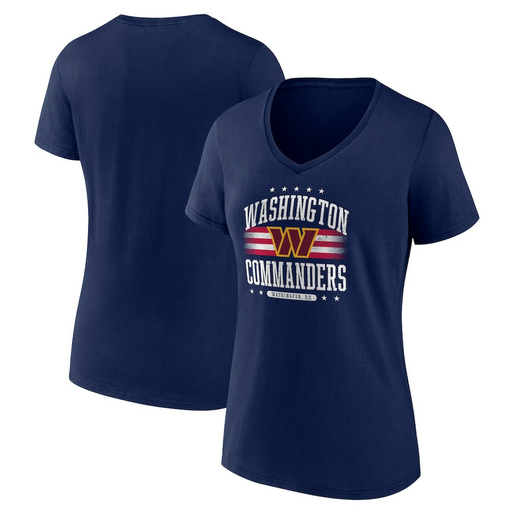 Women's Americana V-Neck T-Shirt - Washington Commanders