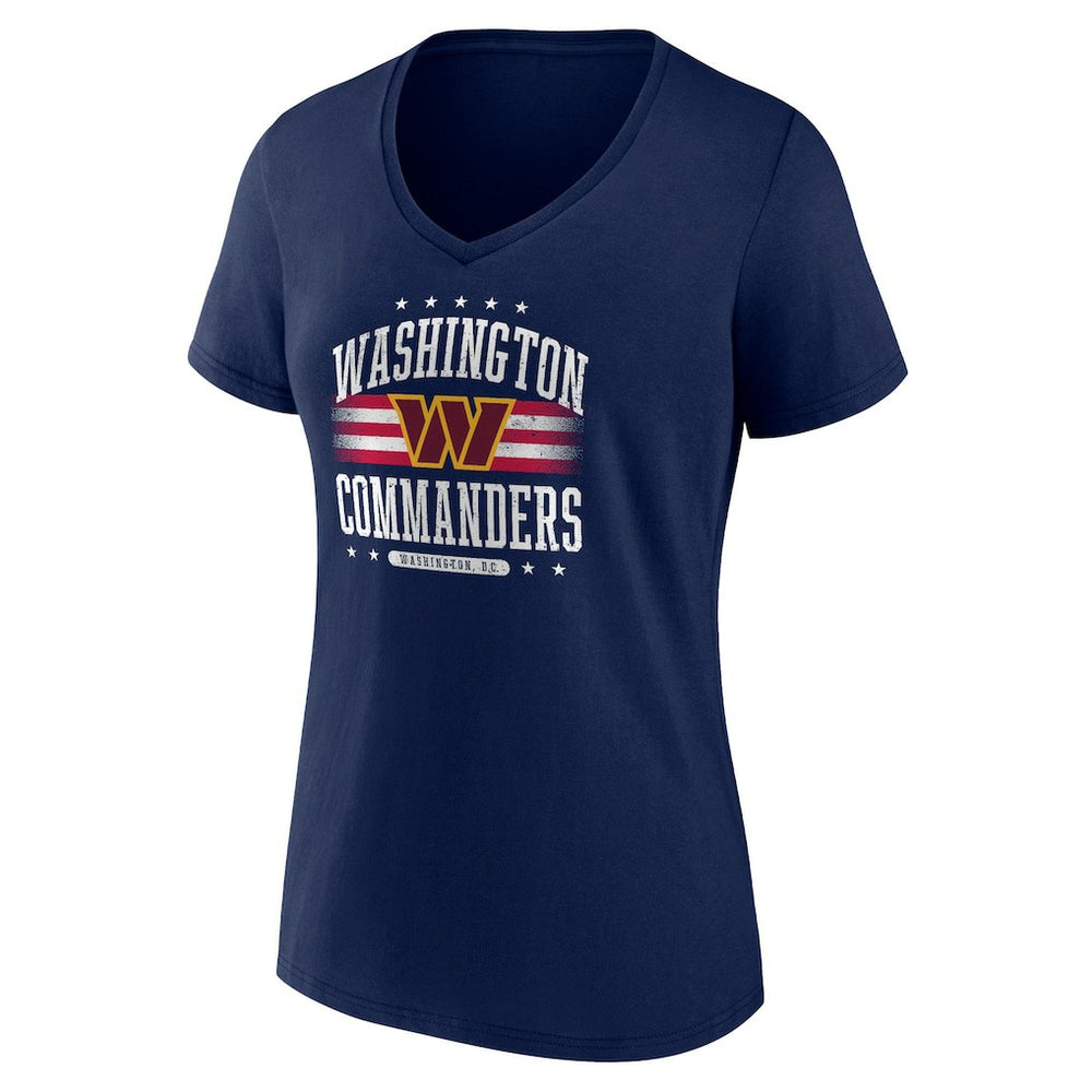 Women's Americana V-Neck T-Shirt - Washington Commanders