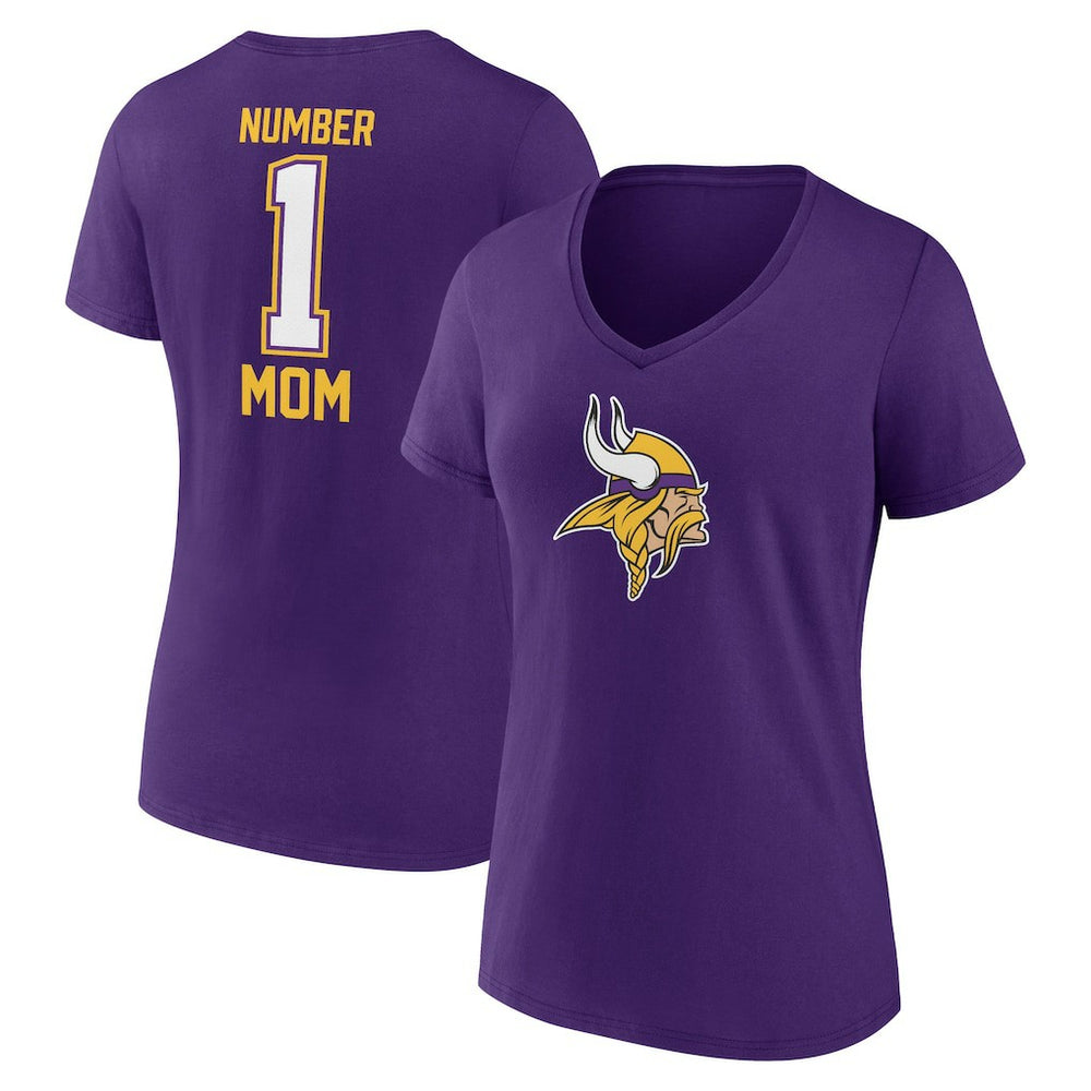 Women's Mother's Day V-Neck T-Shirt - Minnesota Vikings