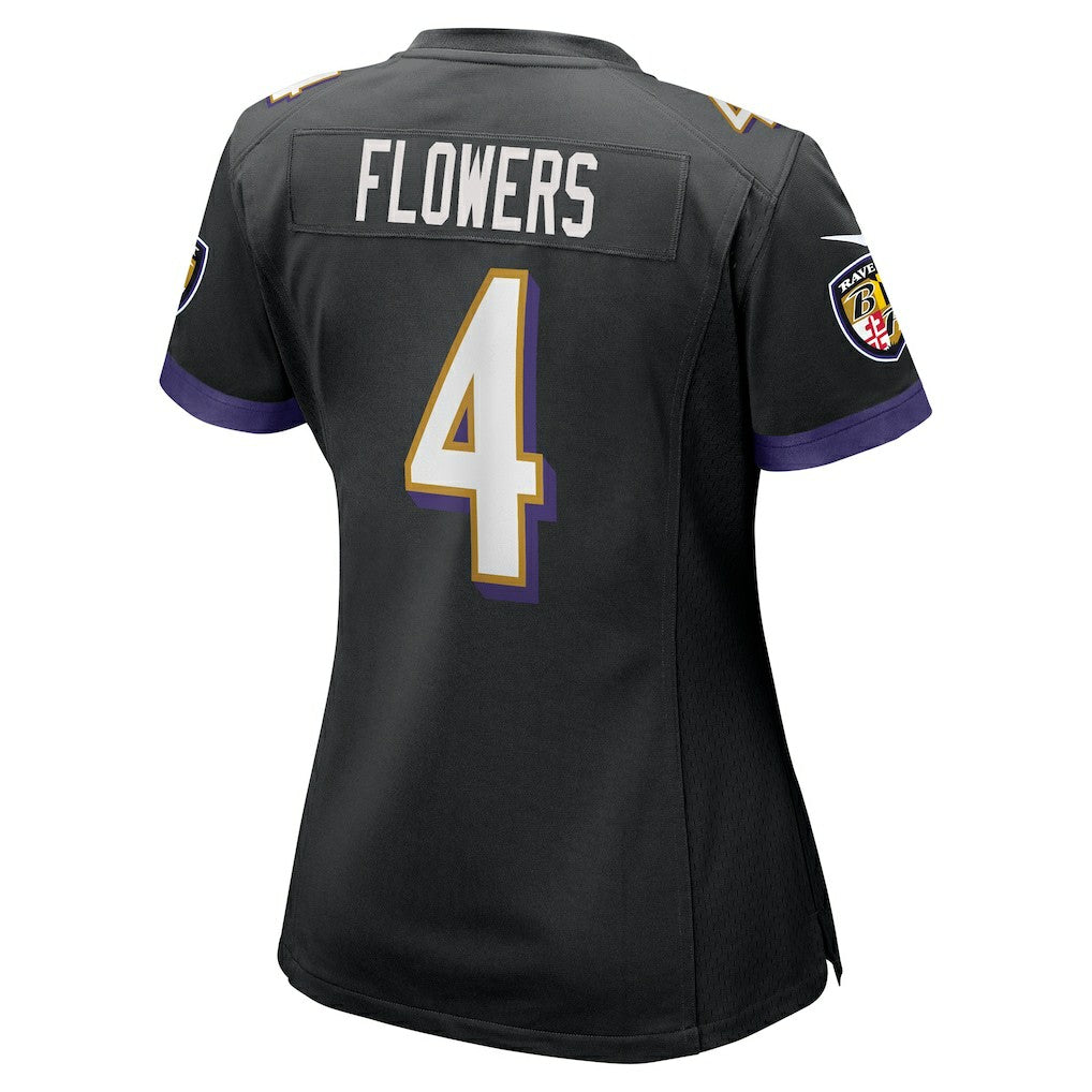 Zay Flowers  Women's Alternate Game Jersey - Baltimore Ravens