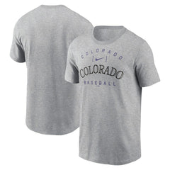 MLB Colorado Rockies Nike Home Team Athletic Arch T-Shirt