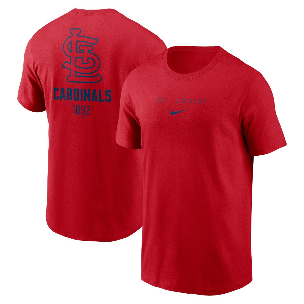 MLB St. Louis Cardinals Nike Large Logo Back Stack T-Shirt