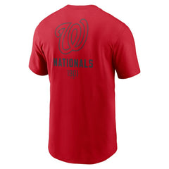 MLB Washington Nationals Nike Large Logo Back Stack T-Shirt