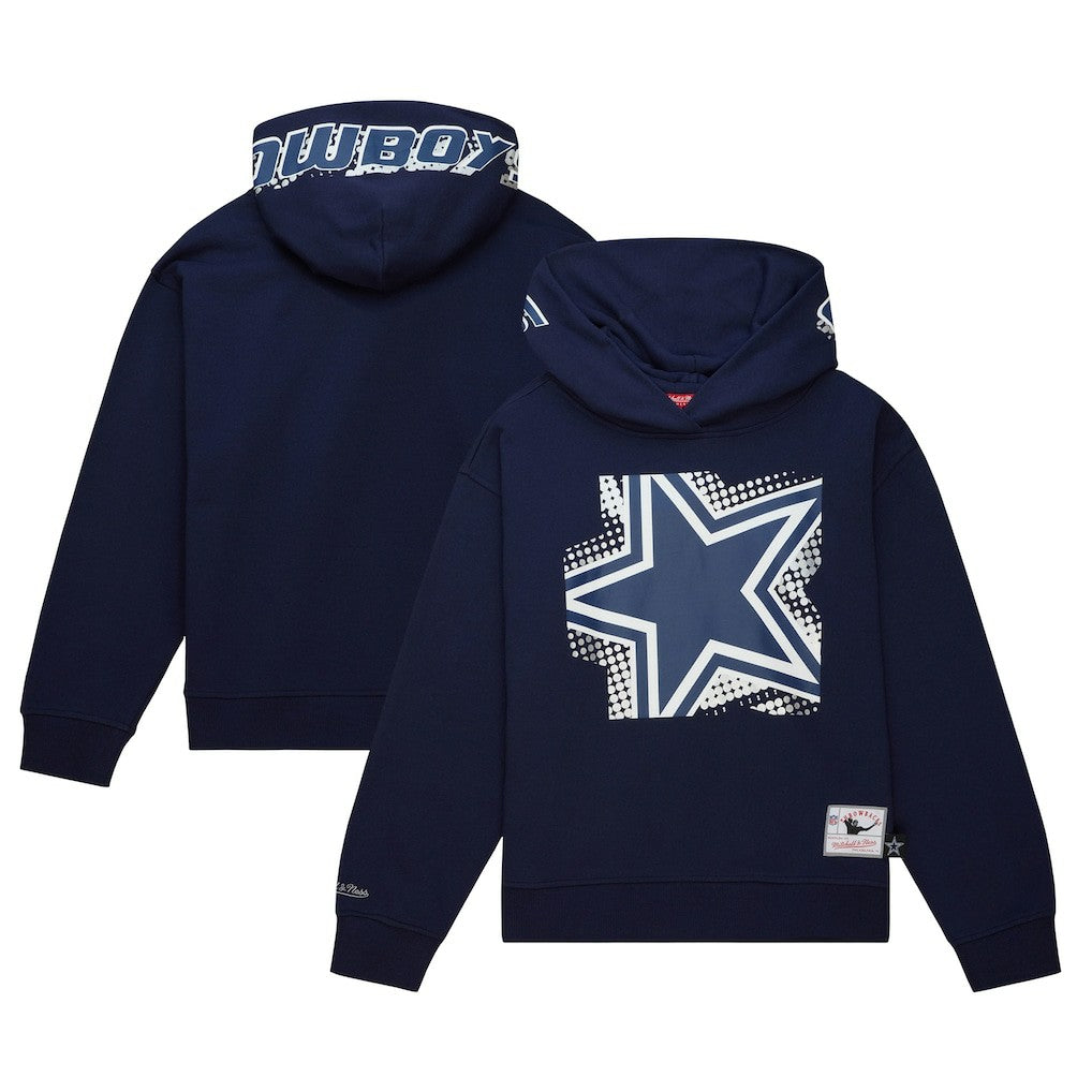 Women's Gridiron Classics Big Face 7.0 Pullover Hoodie - Dallas Cowboys