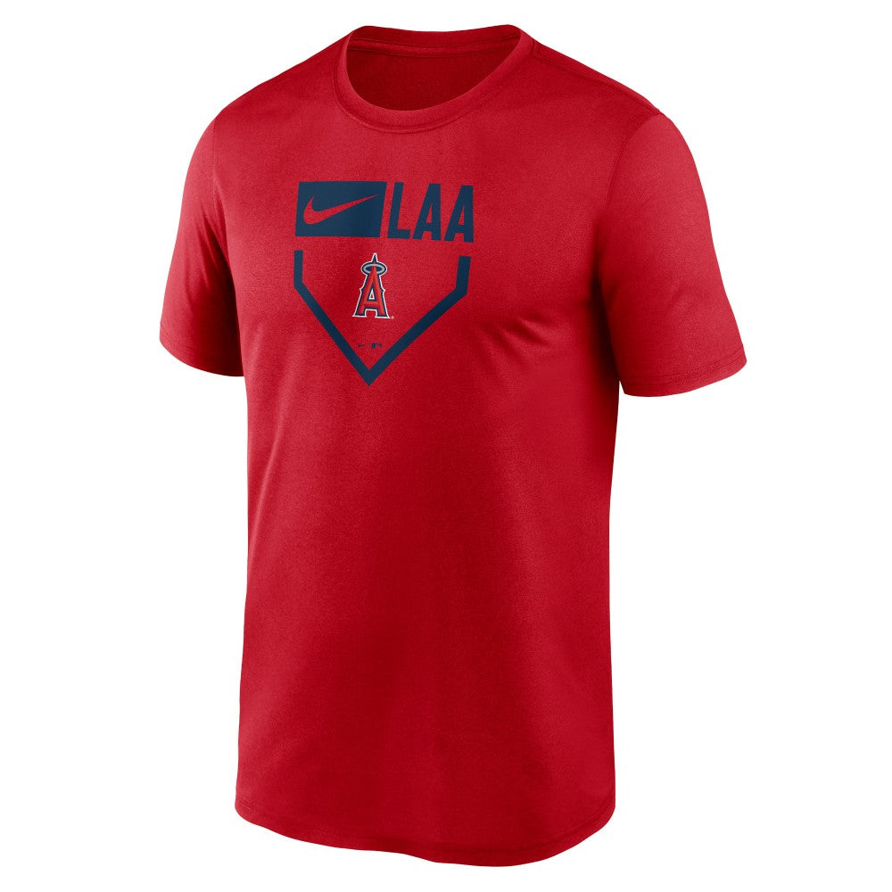 MLB Los Angeles Angels Nike Home Plate Icon Legend Performance T-Shirt