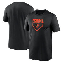MLB Baltimore Orioles Nike Home Plate Icon Legend Performance T-Shirt