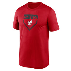 MLB Washington Nationals Nike Home Plate Icon Legend Performance T-Shirt