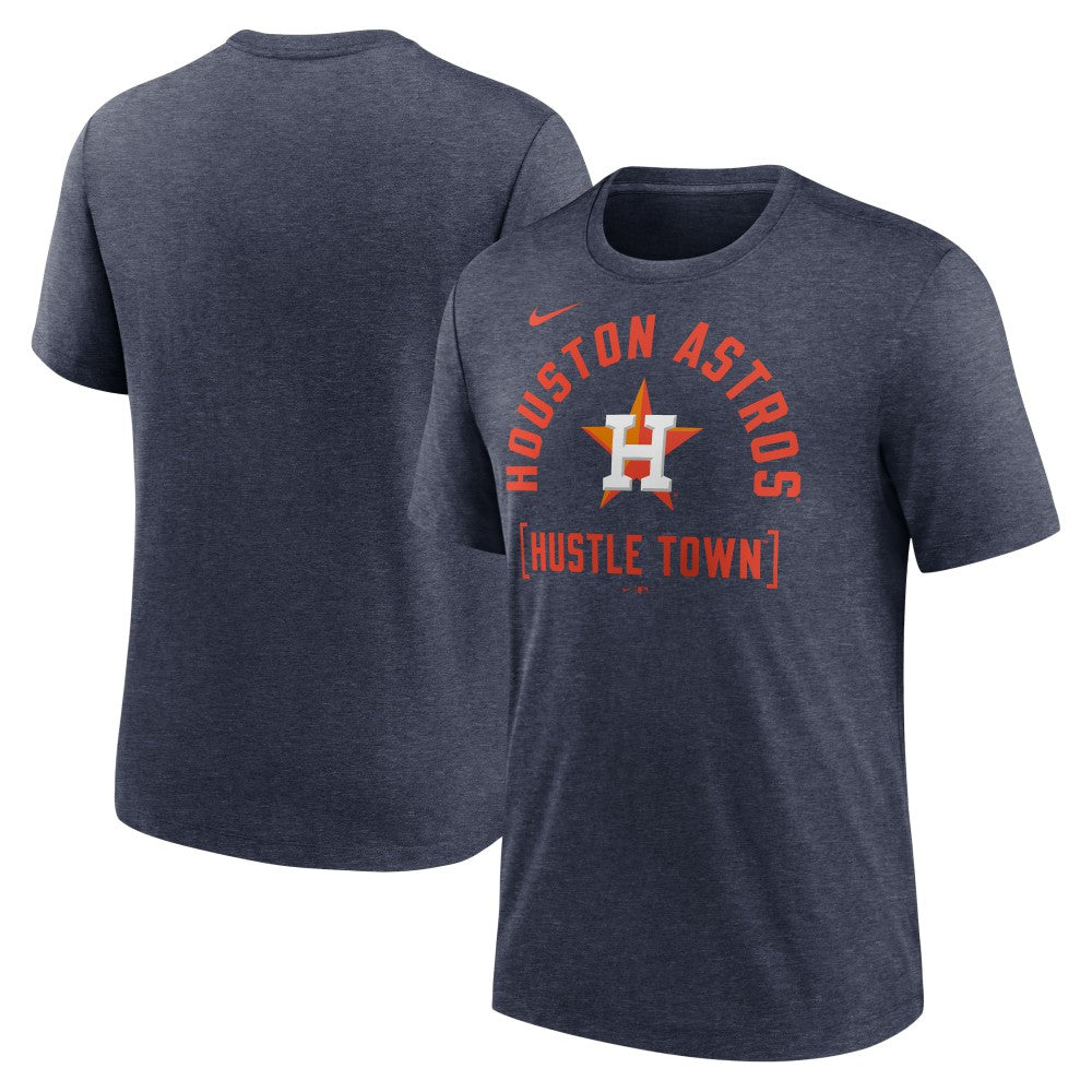 MLB Houston Astros Nike Swing Big Tri-Blend T-Shirt