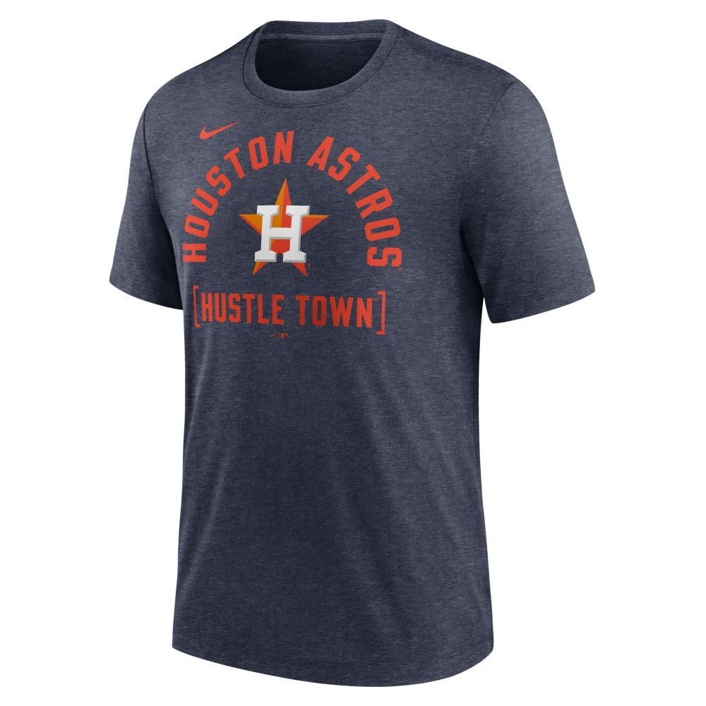 MLB Houston Astros Nike Swing Big Tri-Blend T-Shirt