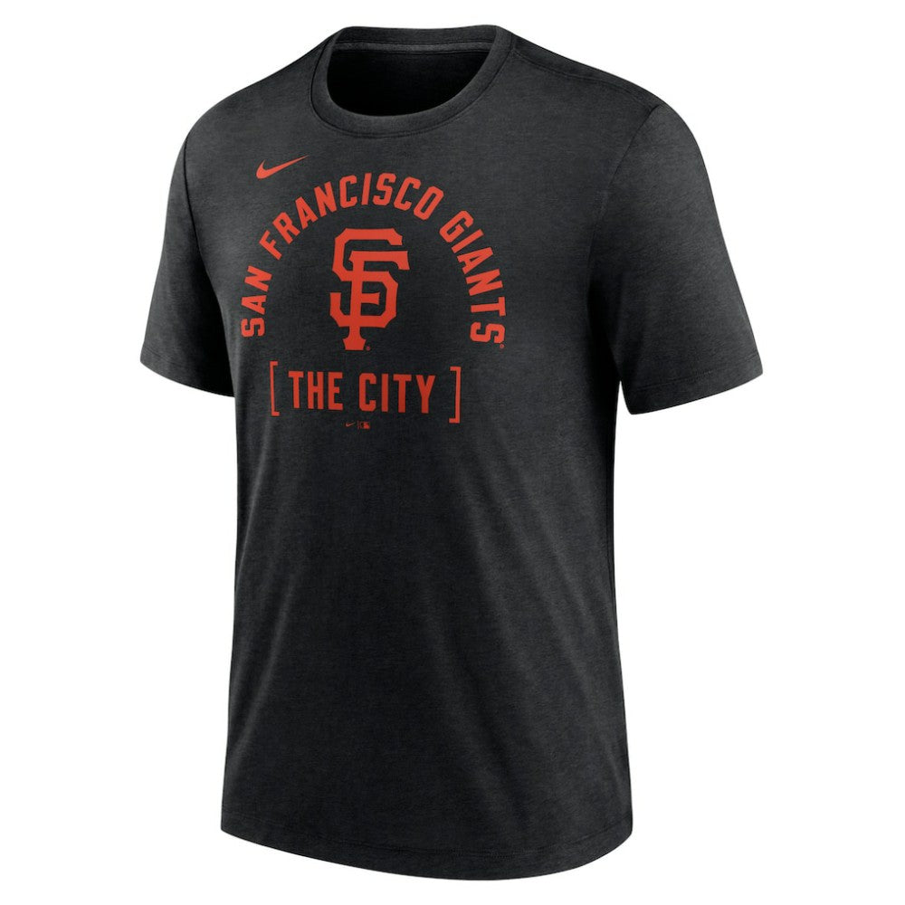 MLB San Francisco Giants Nike Swing Big Tri-Blend T-Shirt