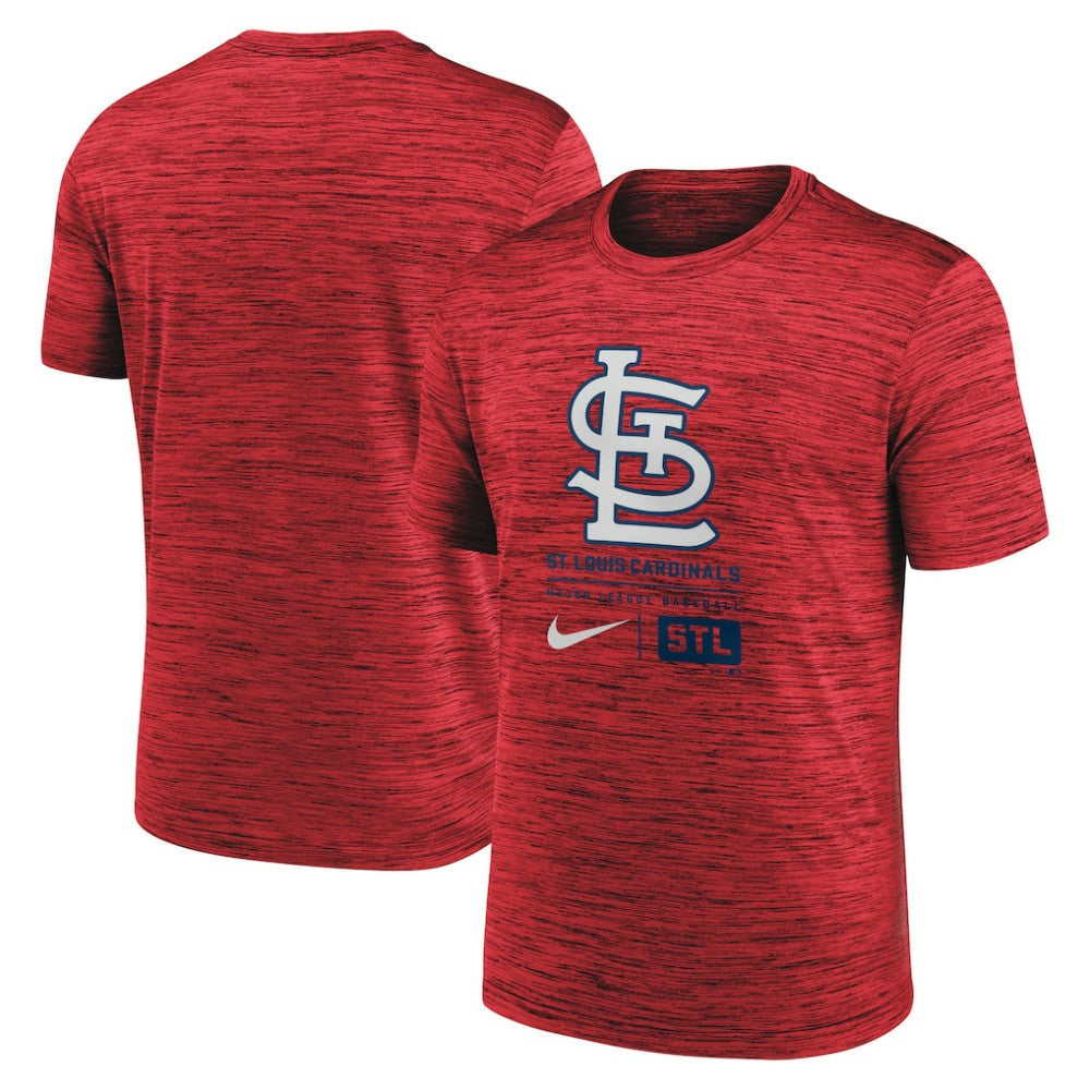 MLB St. Louis Cardinals Nike Large Logo Velocity T-Shirt