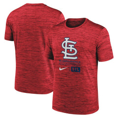MLB St. Louis Cardinals Nike Large Logo Velocity T-Shirt