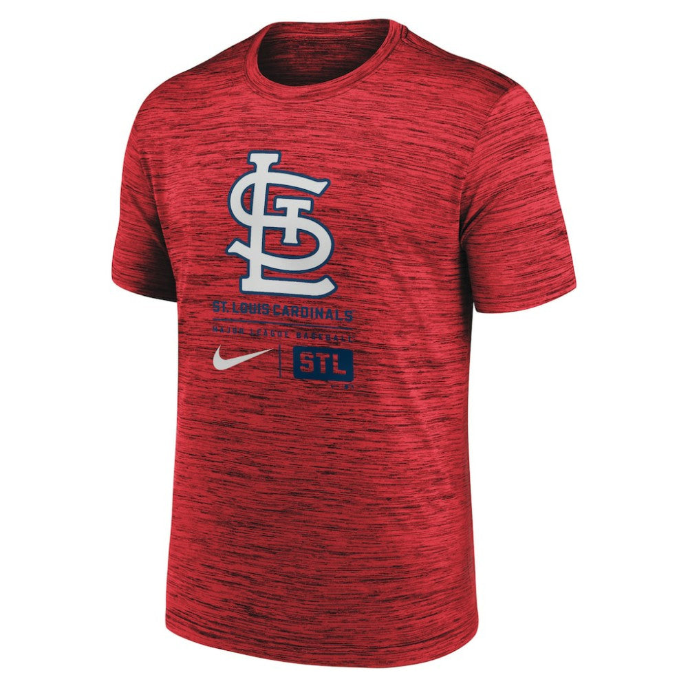 MLB St. Louis Cardinals Nike Large Logo Velocity T-Shirt