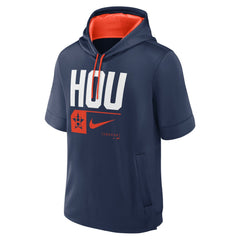 MLB Houston Astros Nike Tri Code Lockup Short Sleeve Pullover Hoodie