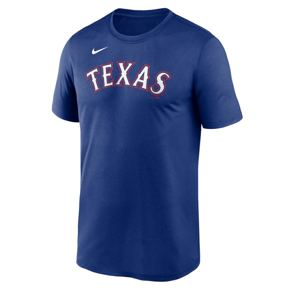 MLB Texas Rangers Nike Legend Fuse Wordmark T-Shirt