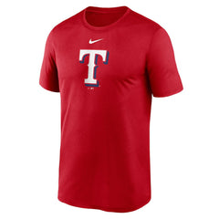 MLB Texas Rangers Nike Legend Fuse Large Logo Dri-FIT T-Shirt