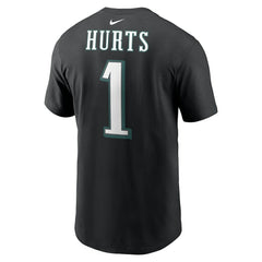 Jalen Hurts  Player Name & Number T-Shirt - Philadelphia Eagles