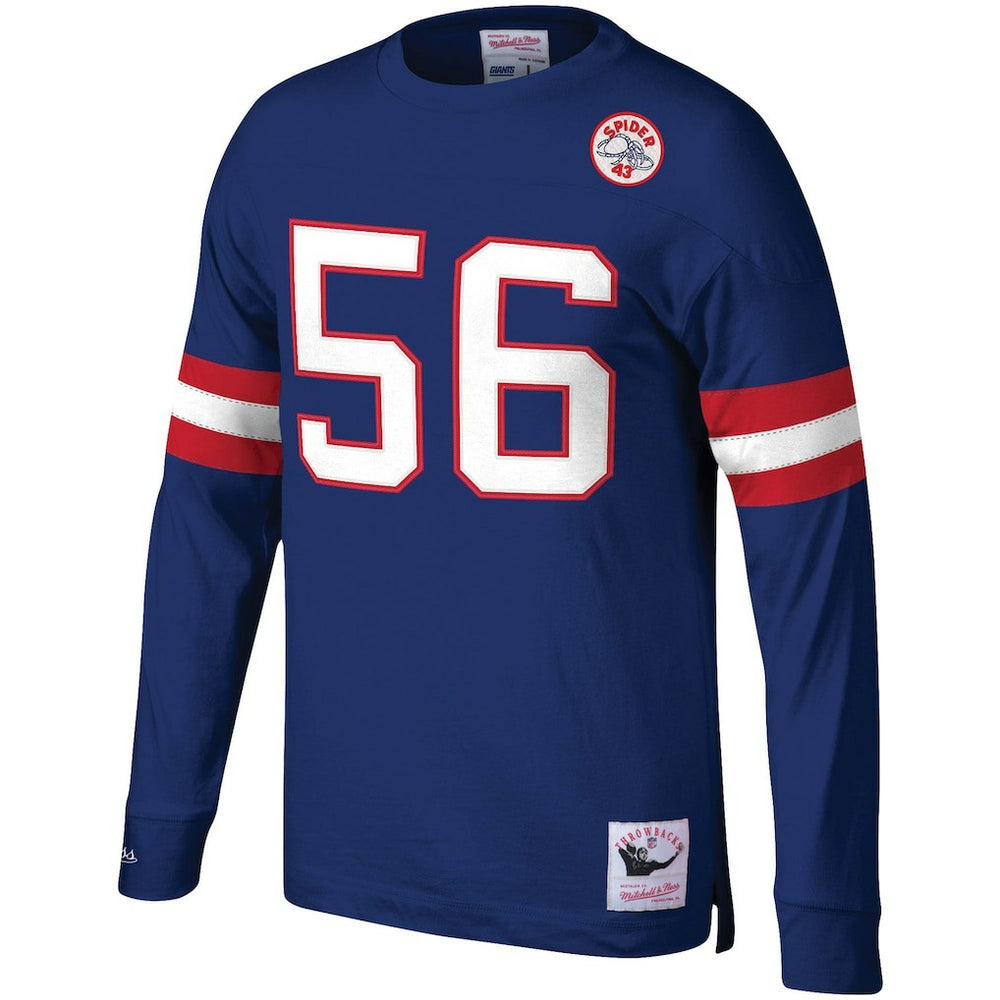 Lawrence Taylor  Big & Tall Cut & Sew Player Name & Number Long Sleeve T-Shirt - New York Giants