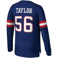Lawrence Taylor  Big & Tall Cut & Sew Player Name & Number Long Sleeve T-Shirt - New York Giants