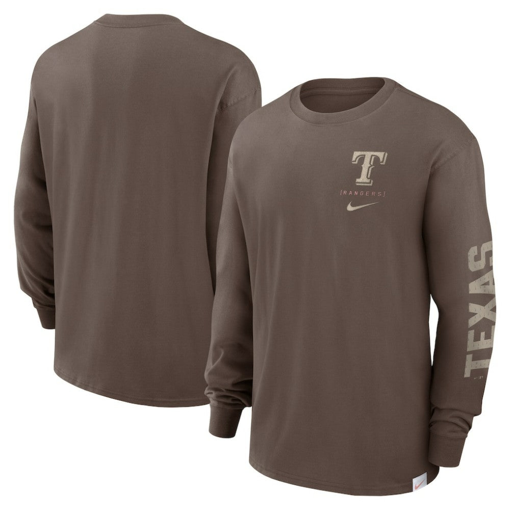 MLB Texas Rangers Nike Statement Max90 Long Sleeve T-Shirt