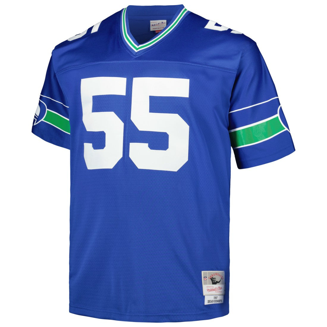 Brian Bosworth  Big & Tall 1987 Legacy Retired Player Jersey - Seattle Seahawks