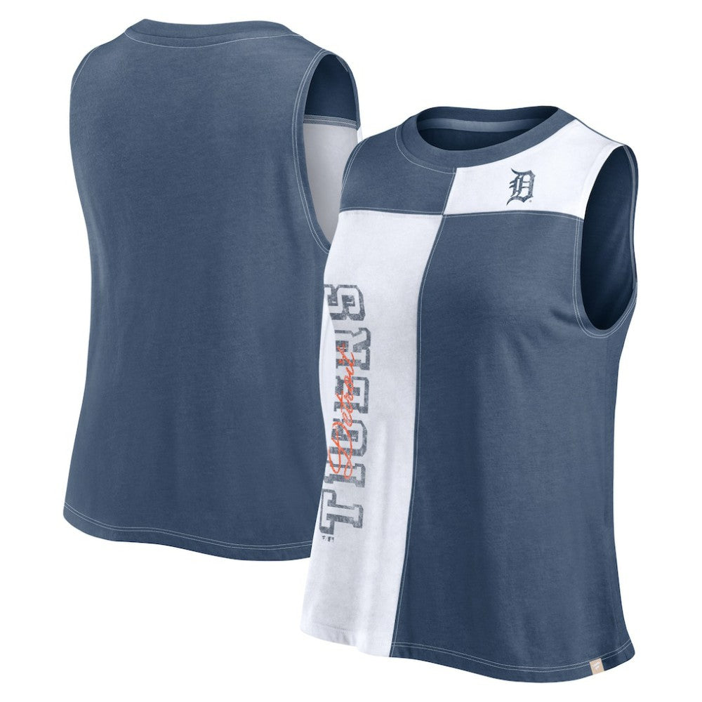 MLB Detroit Tigers Fanatics Women's Color-Block Tank Top