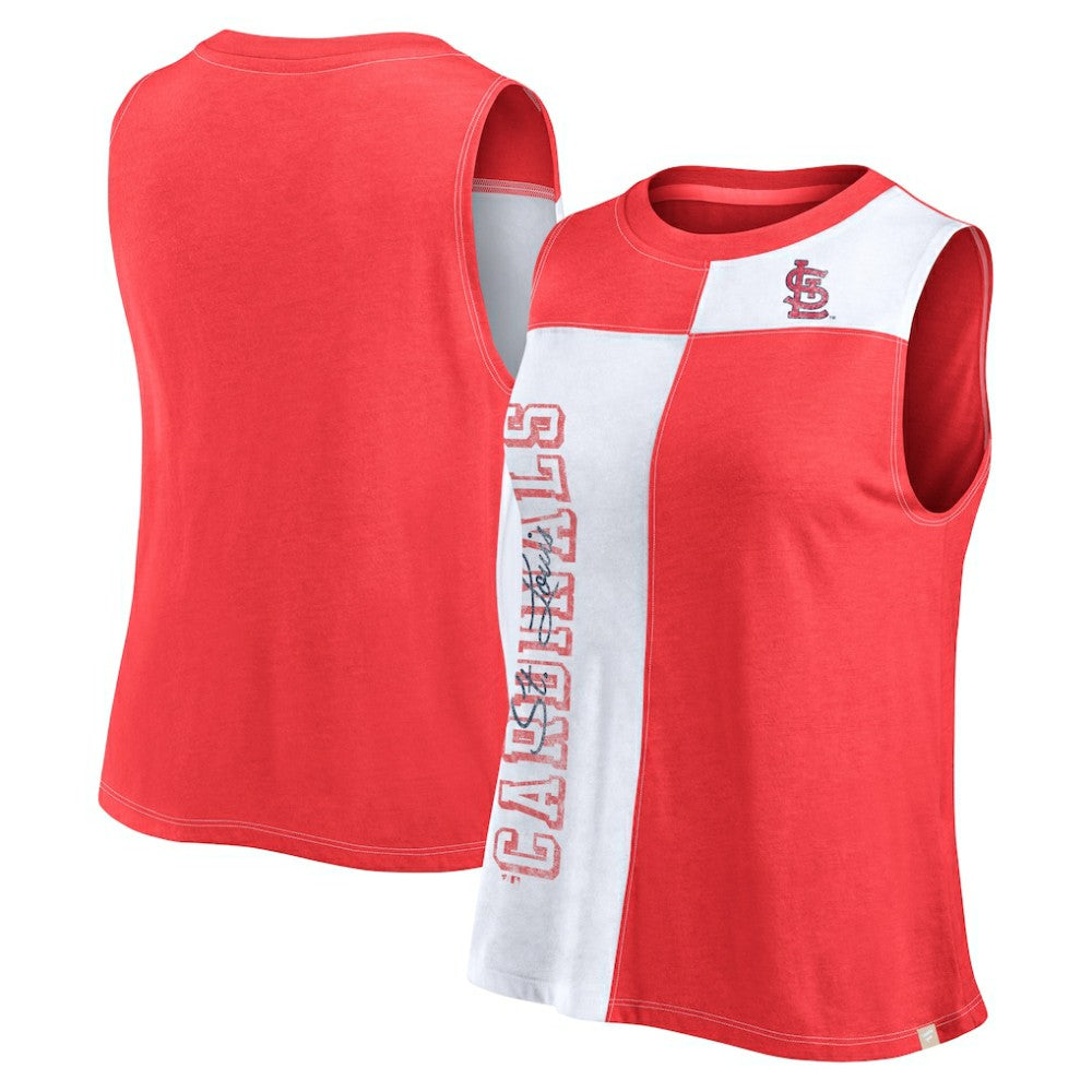 MLB St. Louis Cardinals Fanatics Women's Color-Block Tank Top