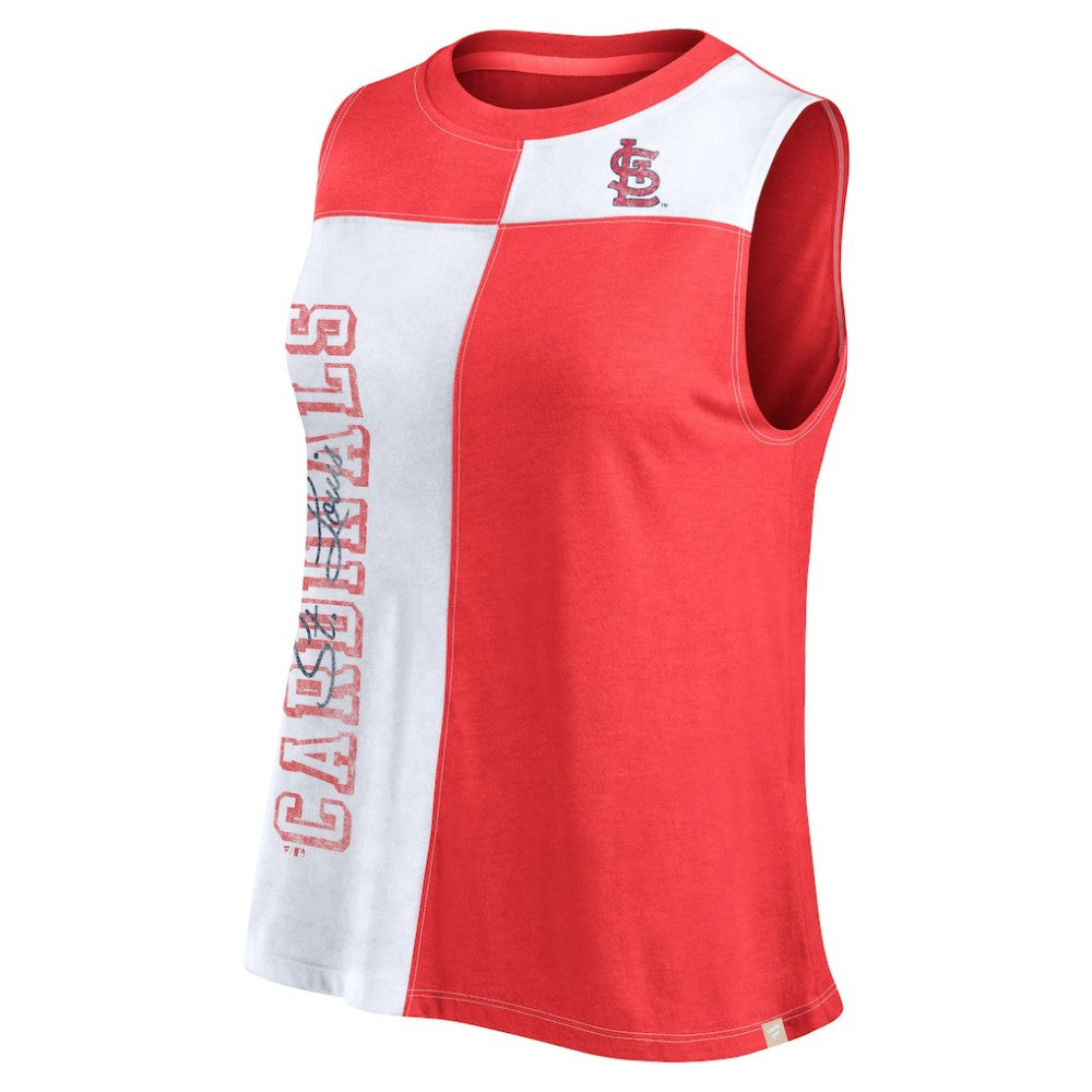 MLB St. Louis Cardinals Fanatics Women's Color-Block Tank Top