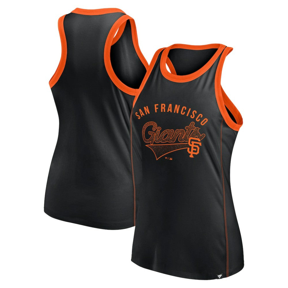 MLB San Francisco Giants Fanatics Women's Tailsweep Fashion Racerback Rhinestone Tank Top