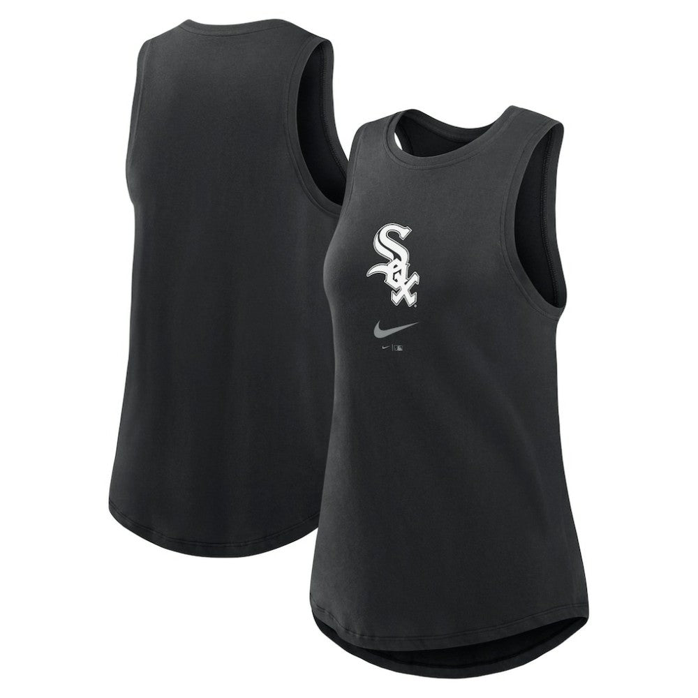 MLB Chicago White Sox Nike Women's Legacy Icon High Neck Dri-FIT Tank Top