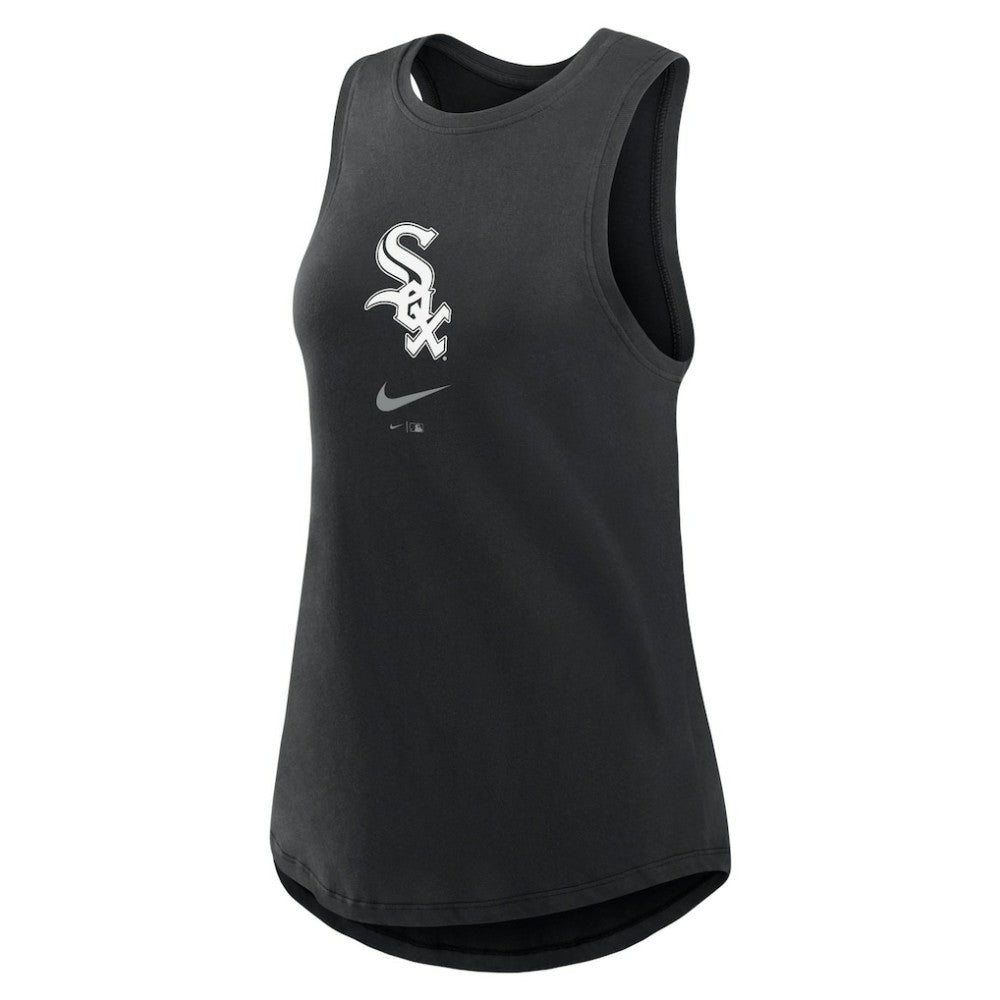 MLB Chicago White Sox Nike Women's Legacy Icon High Neck Dri-FIT Tank Top