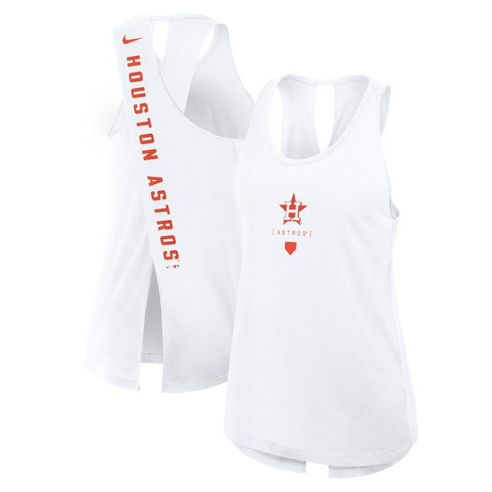 MLB Houston Astros Nike Women's Open-Back Crisscross Dri-FIT Tank Top