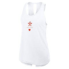 MLB Houston Astros Nike Women's Open-Back Crisscross Dri-FIT Tank Top