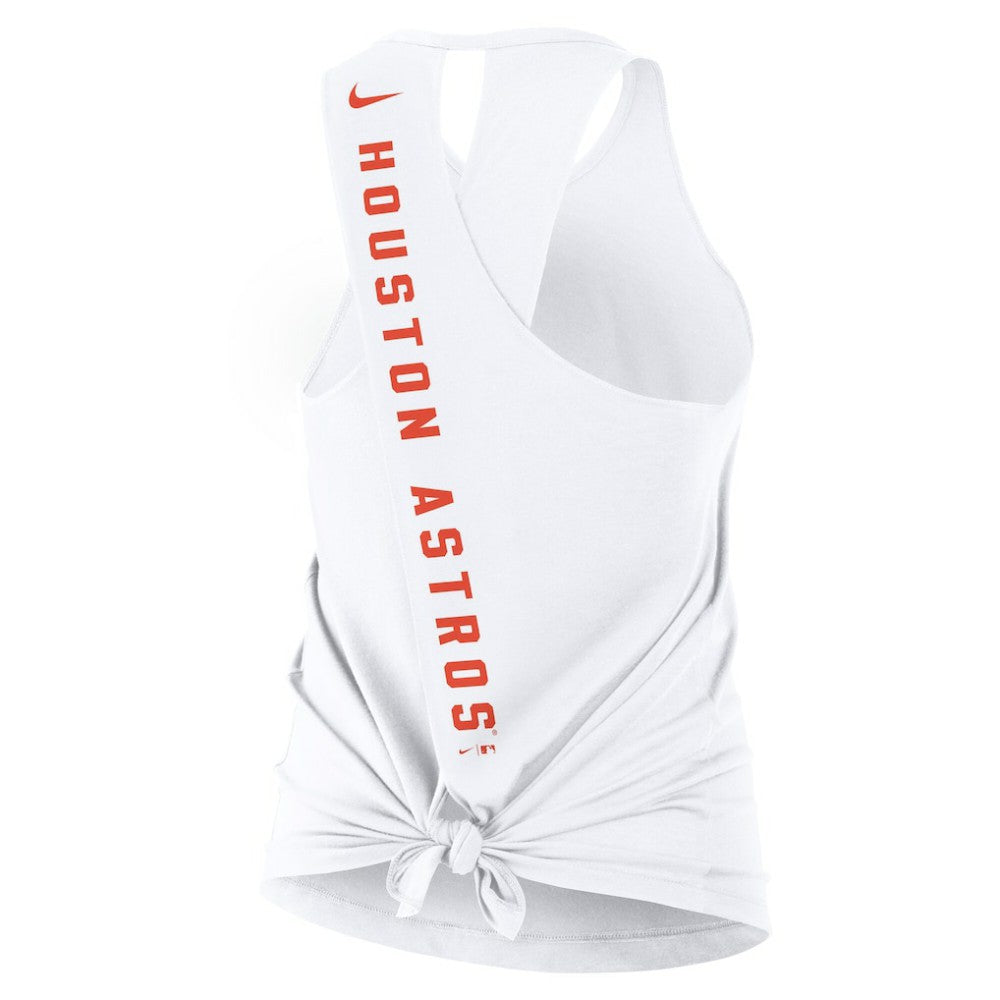 MLB Houston Astros Nike Women's Open-Back Crisscross Dri-FIT Tank Top