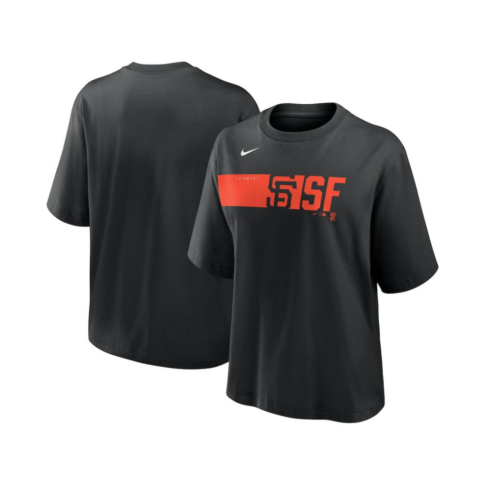 MLB San Francisco Giants Nike Women's Knockout Boxy T-Shirt
