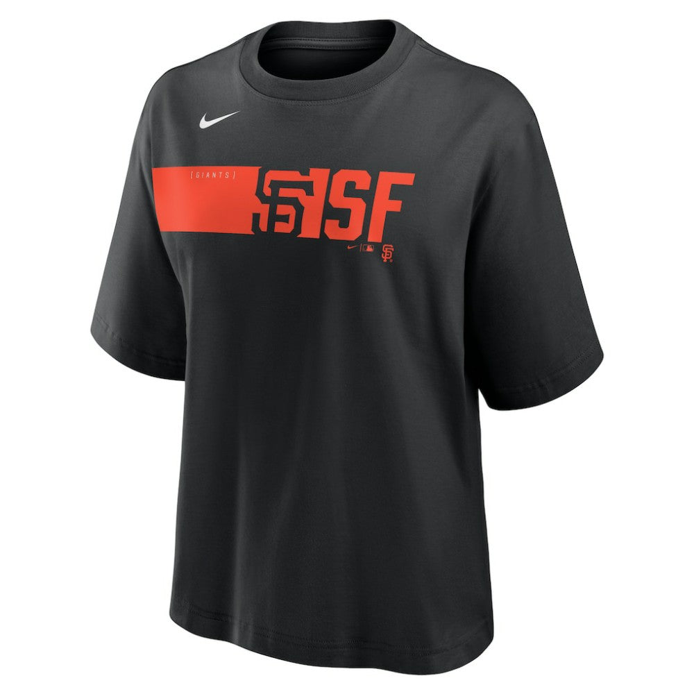 MLB San Francisco Giants Nike Women's Knockout Boxy T-Shirt