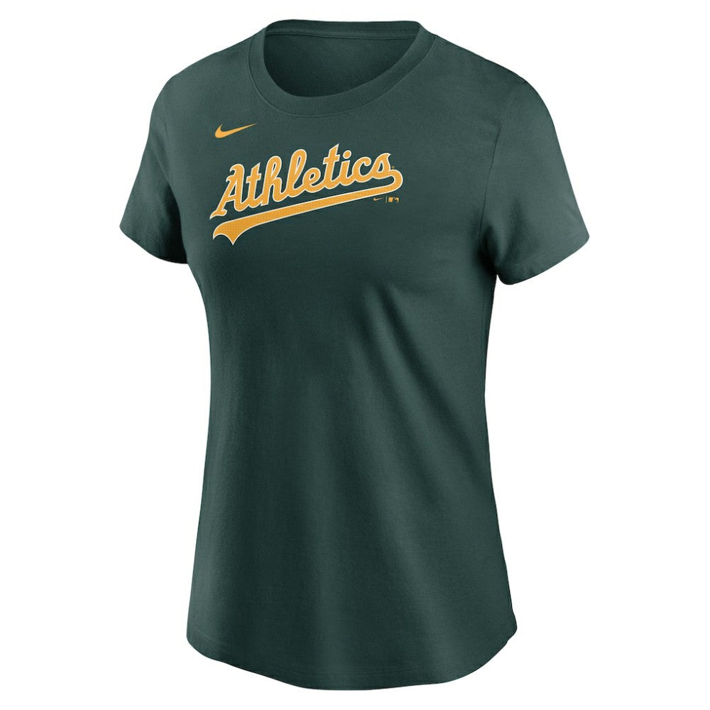 MLB Athletics Nike Women's Wordmark T-Shirt