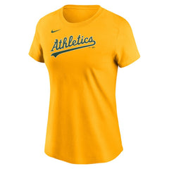 MLB Athletics Nike Women's Wordmark T-Shirt