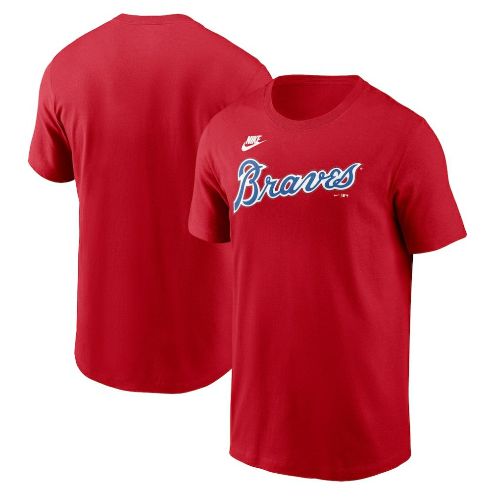 MLB Atlanta Braves Nike Cooperstown Collection Wordmark T-Shirt