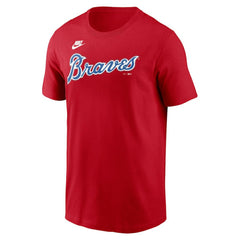 MLB Atlanta Braves Nike Cooperstown Collection Wordmark T-Shirt