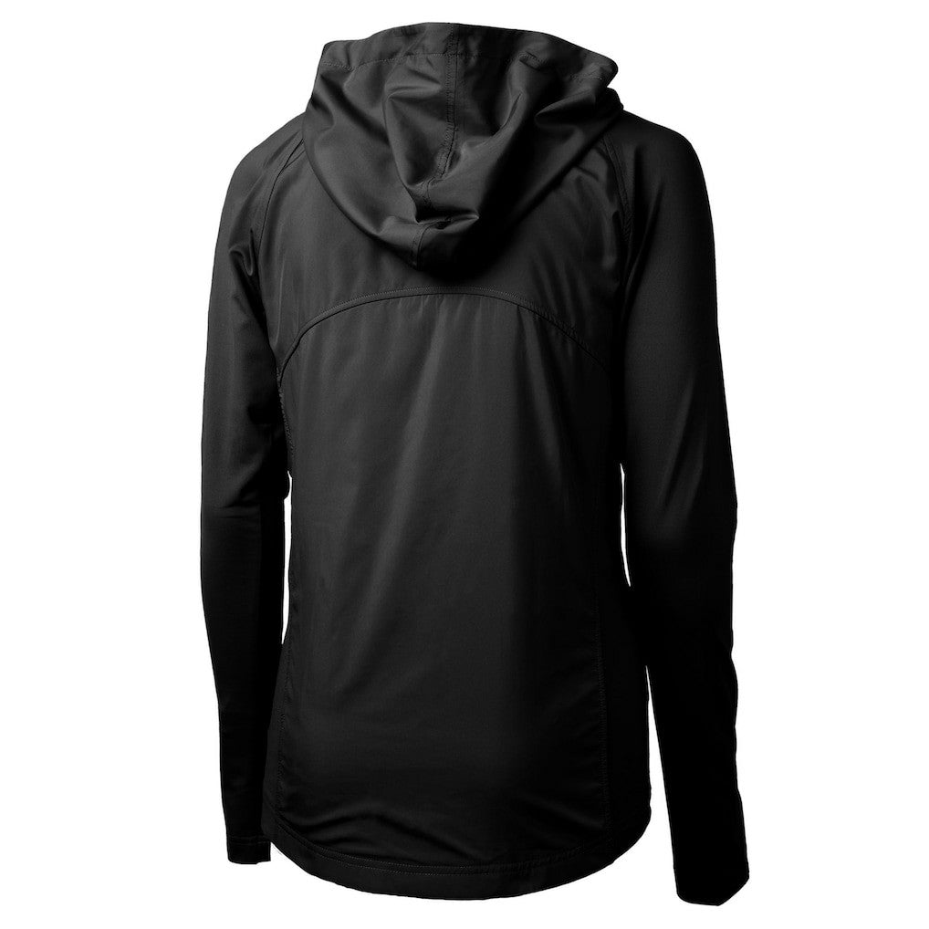 Cutter & Buck Women's Gridiron Classics Logo Adapt Eco Knit Hybrid Recycled Full-Zip Hoodie - Philadelphia Eagles