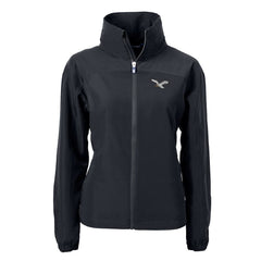 Cutter & Buck Women's Gridiron Classics Logo Charter Eco Recycled Full-Zip Jacket - Philadelphia Eagles
